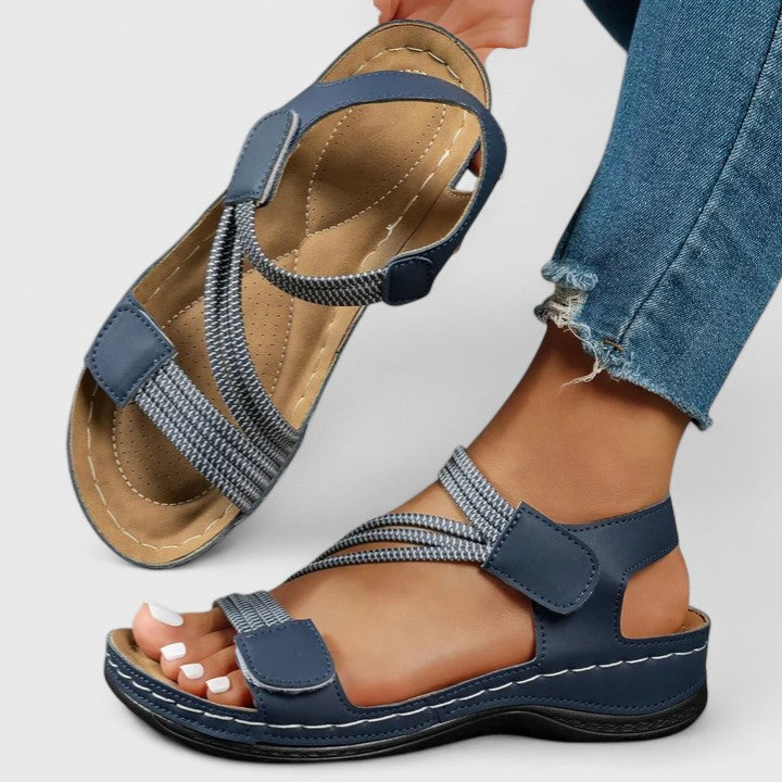 Damskie Sandały z Wieloma Paskami | Casual