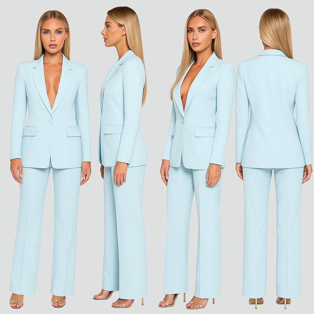 Damski Elegancki Komplet Garniturowy | Formalny