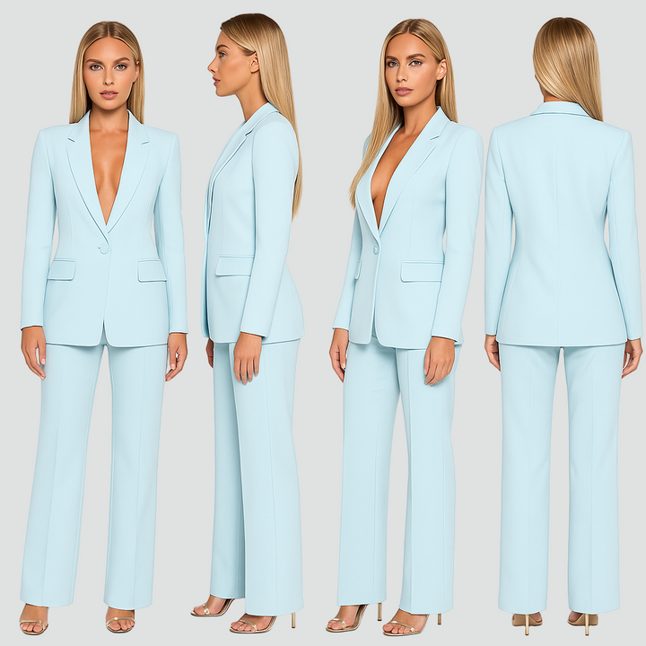Damski Elegancki Komplet Garniturowy | Formalny