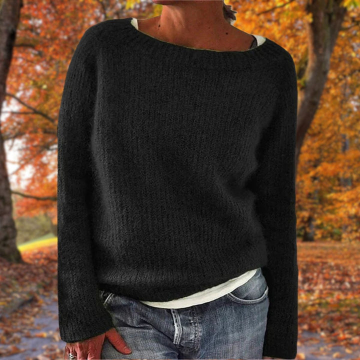 Damski Sweter Zimowy z Dzianiny | Ciepły
