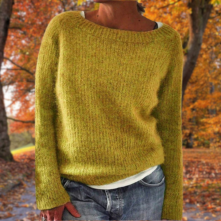 Damski Sweter Zimowy z Dzianiny | Ciepły