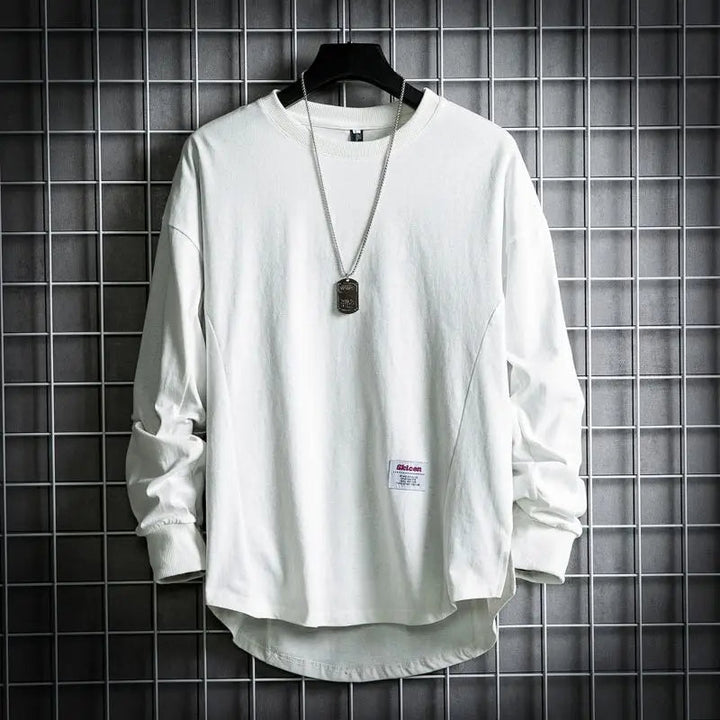 Męski Sweter Ciepły Prążkowany Oversize | Zimowa
