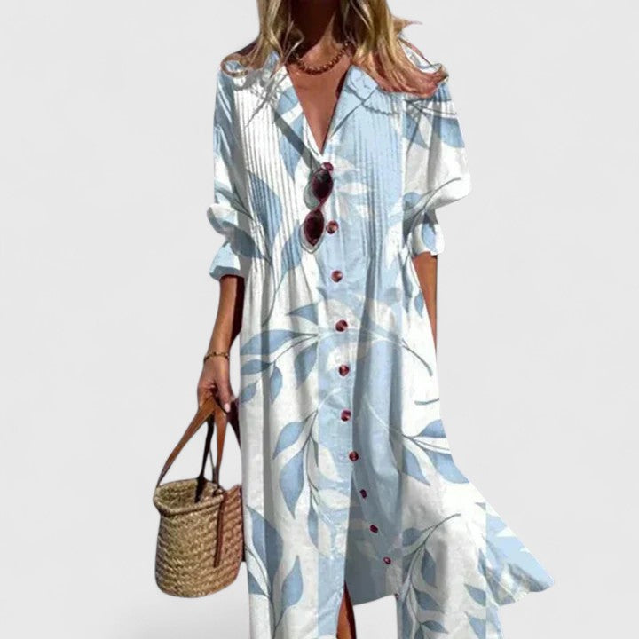 Damska Elegancka Sukienka Boho na Lato | Maxi