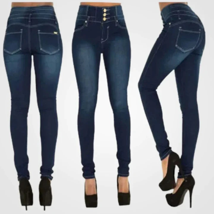 Damskie Jeansy Skinny | Wysoki Stan