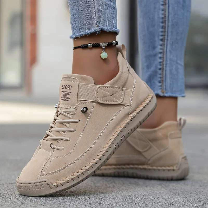 Damskie Płaskie Sneakersy | Do Chodzenia
