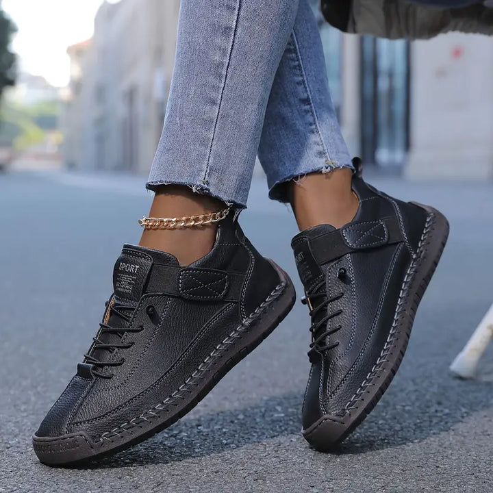 Damskie Płaskie Sneakersy | Do Chodzenia