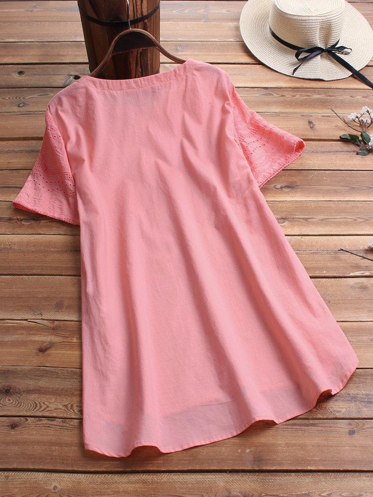 Damska Letnia Bluzka | Henley