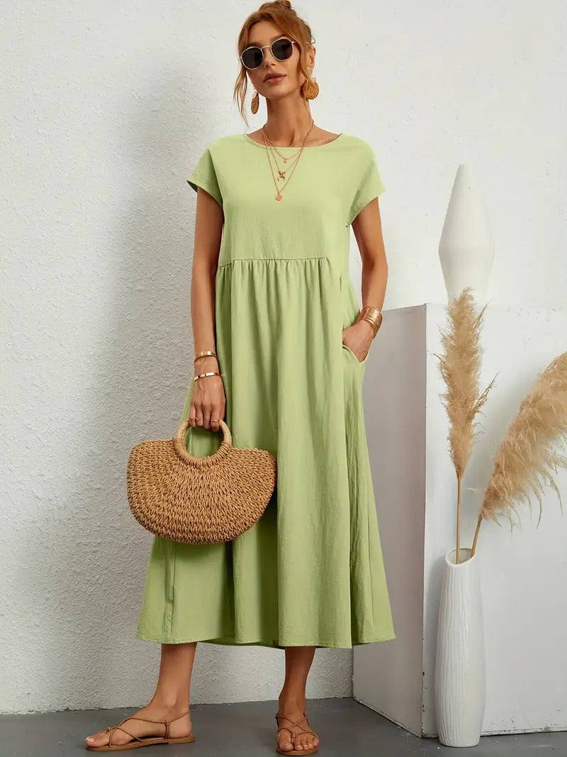 Damska Sukienka Boho | Midi