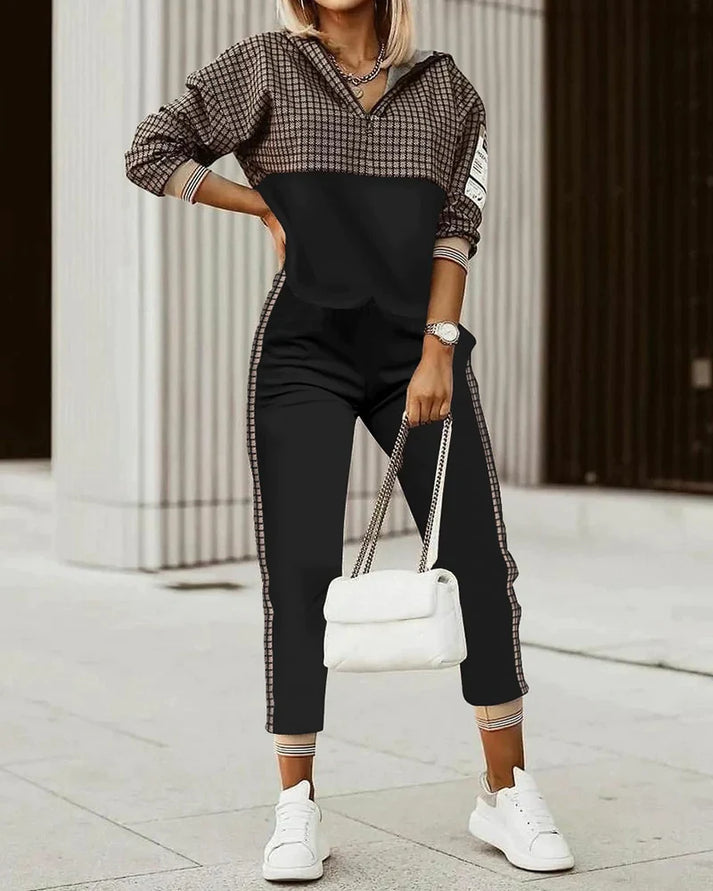 Damski Zestaw Geometryczny | Casual