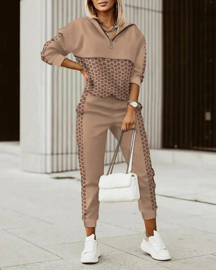 Damski Zestaw Geometryczny | Casual