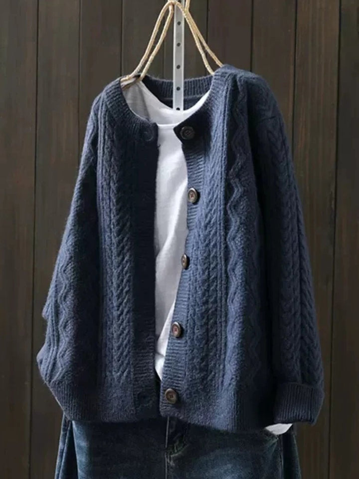 Damski Kardigan Gruby Oversize | Zimowy