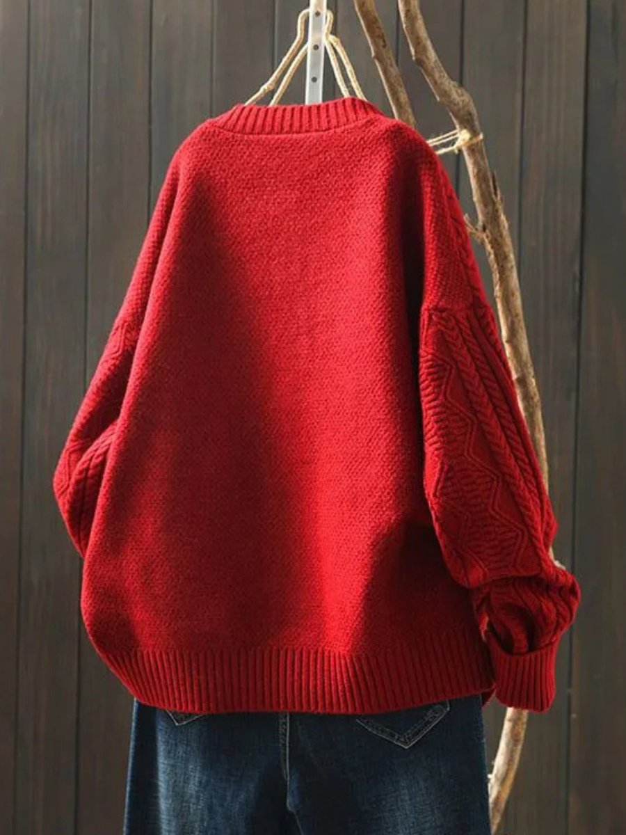 Damski Kardigan Gruby Oversize | Zimowy