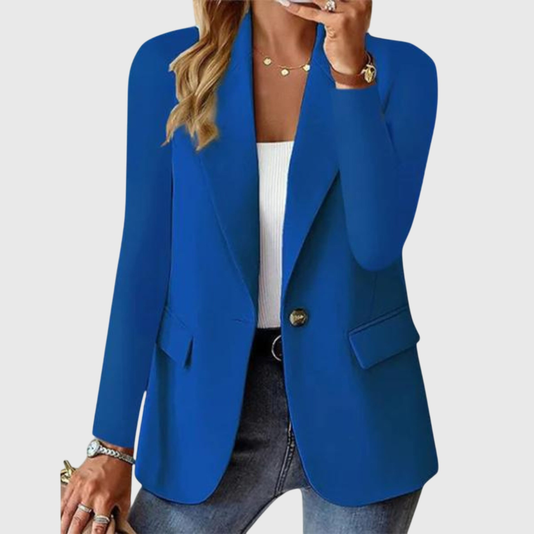 Elegancka Damska Marynarka Formalna | Długi Rękaw