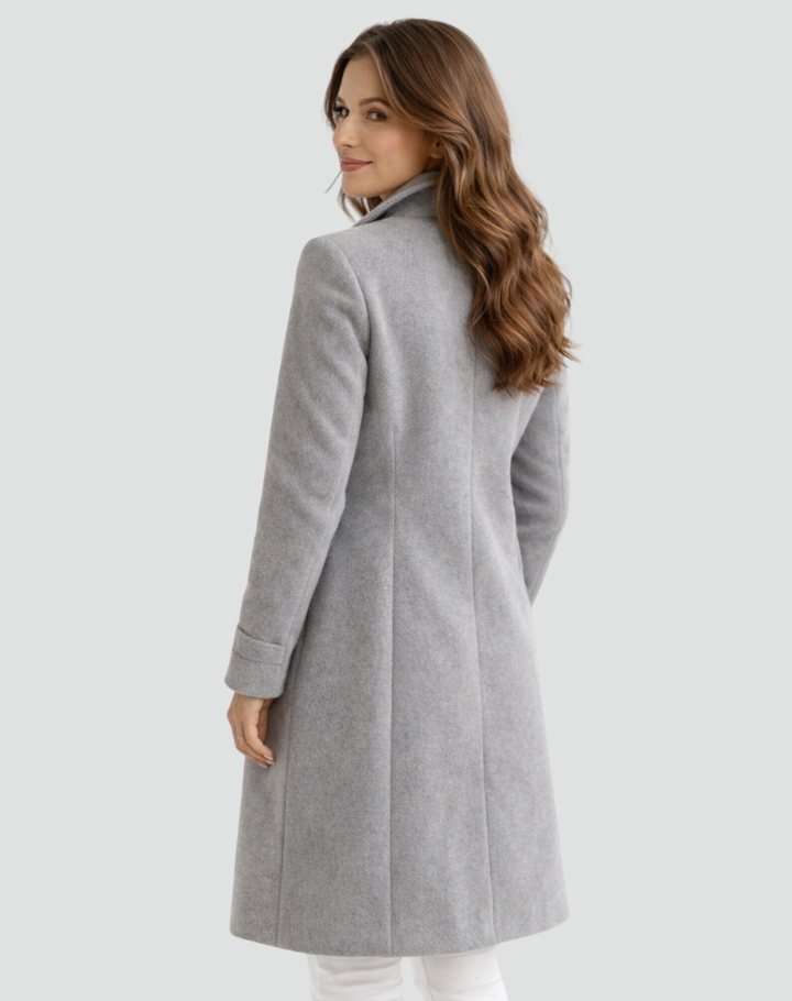 Damski Elegancki Trencz | Długi