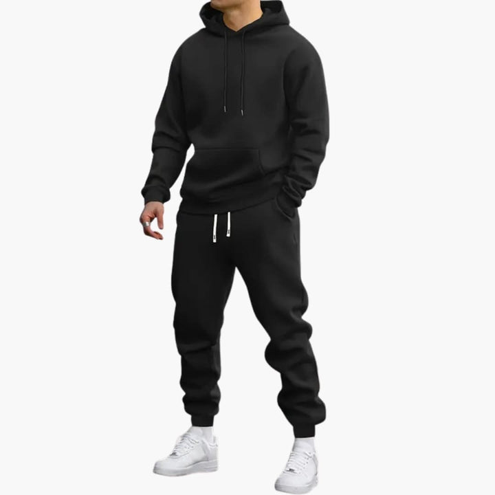 Męski Dres z Kapturem Sportowy | Slim Fit