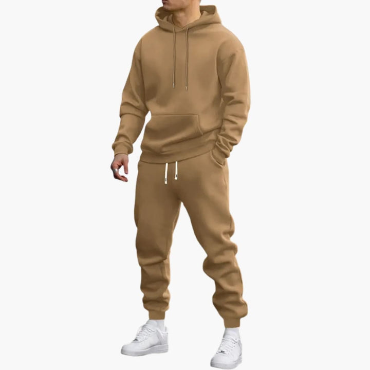 Męski Dres z Kapturem Sportowy | Slim Fit
