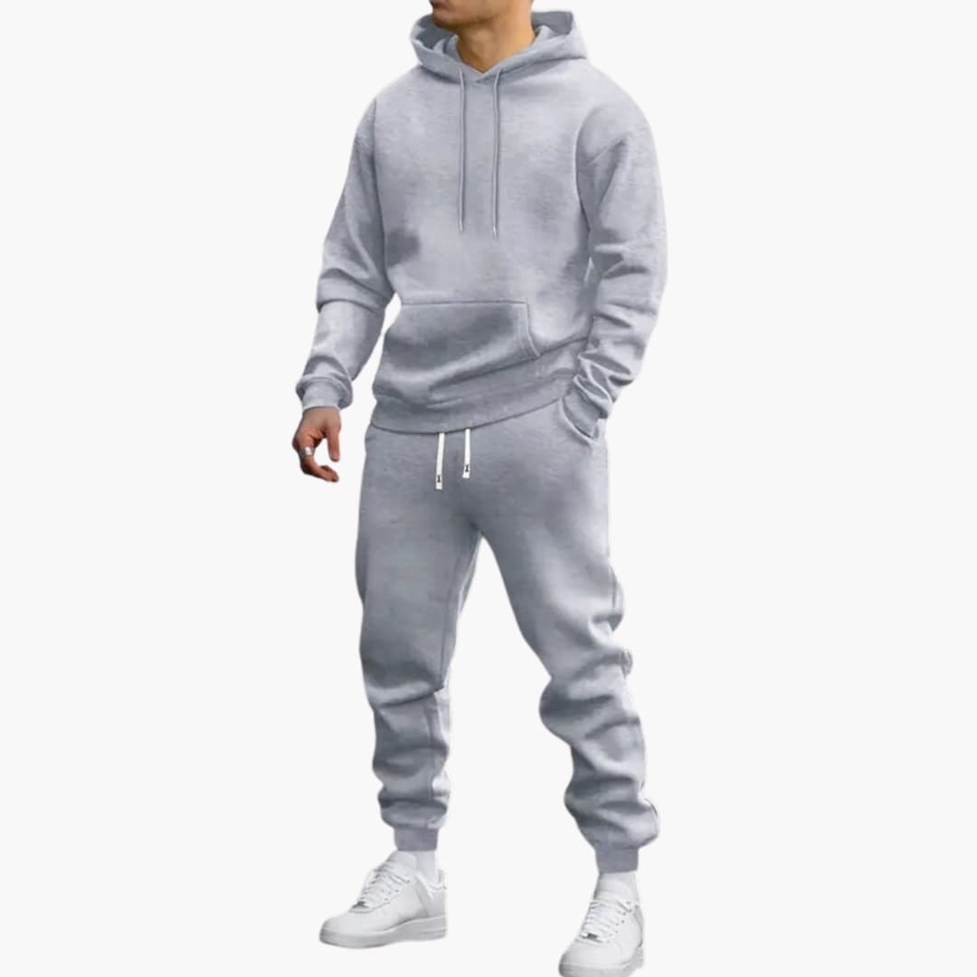 Męski Dres z Kapturem Sportowy | Slim Fit