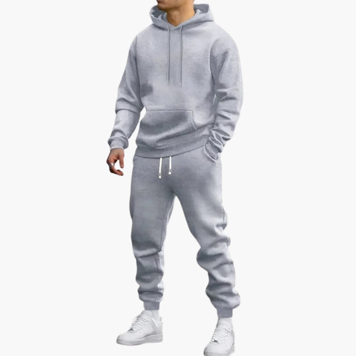 Męski Dres z Kapturem Sportowy | Slim Fit
