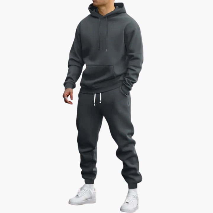 Męski Dres z Kapturem Sportowy | Slim Fit