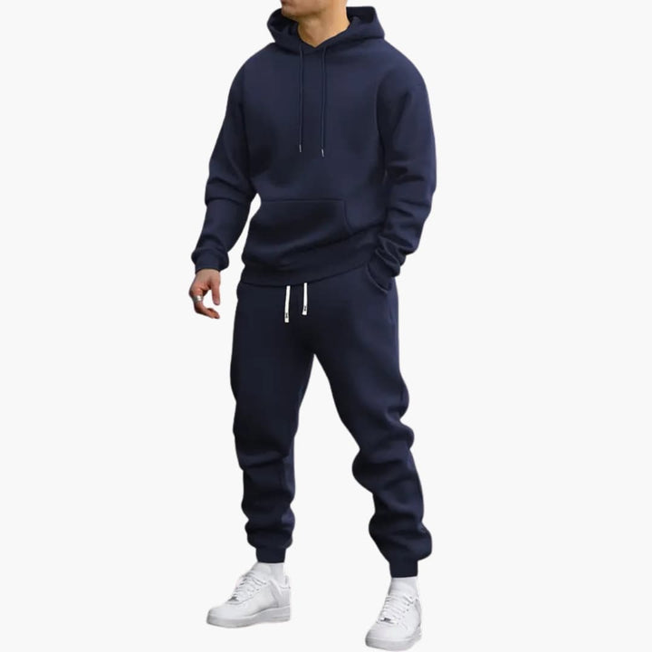 Męski Dres z Kapturem Sportowy | Slim Fit