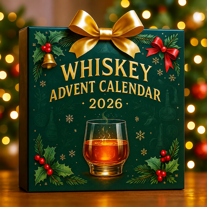 Świąteczny Kalendarz Adwentowy z Ozdobami Butelek Whisky | 24 Dni