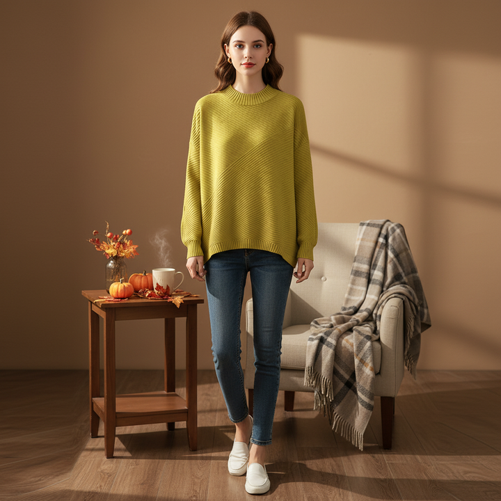 Damski Sweter Oversize | Golf