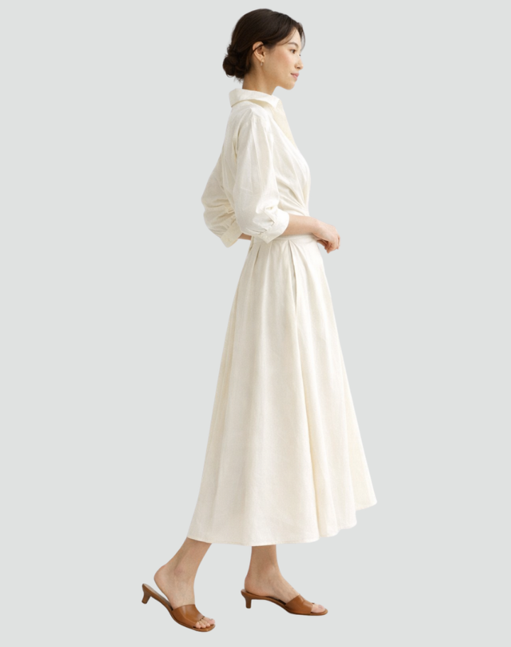 Damska Formalna Sukienka | Midi