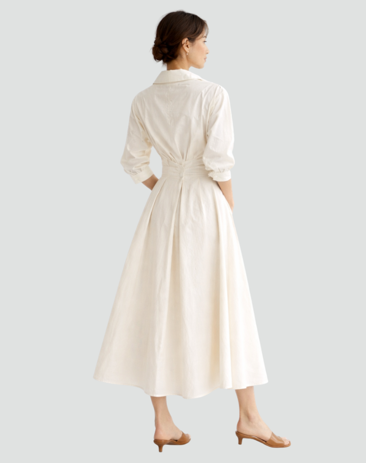 Damska Formalna Sukienka | Midi