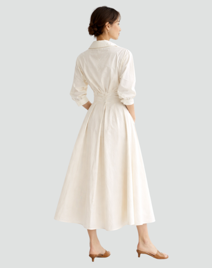 Damska Formalna Sukienka | Midi