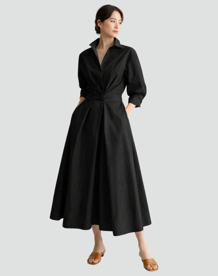 Damska Formalna Sukienka | Midi