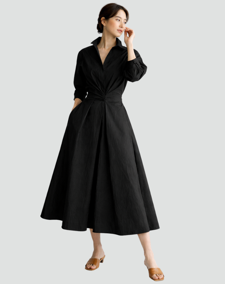 Damska Formalna Sukienka | Midi