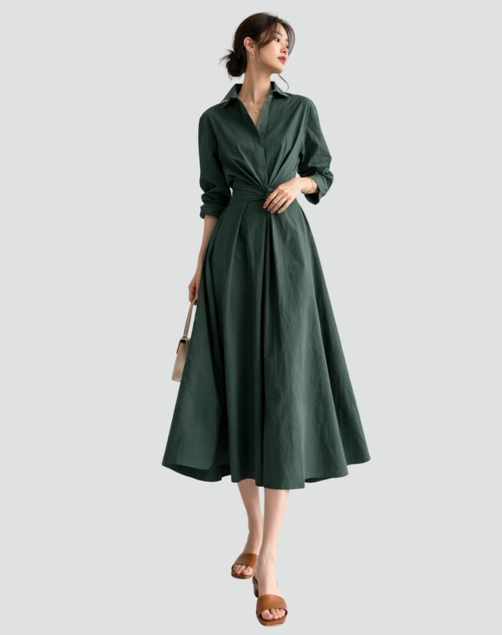 Damska Formalna Sukienka | Midi