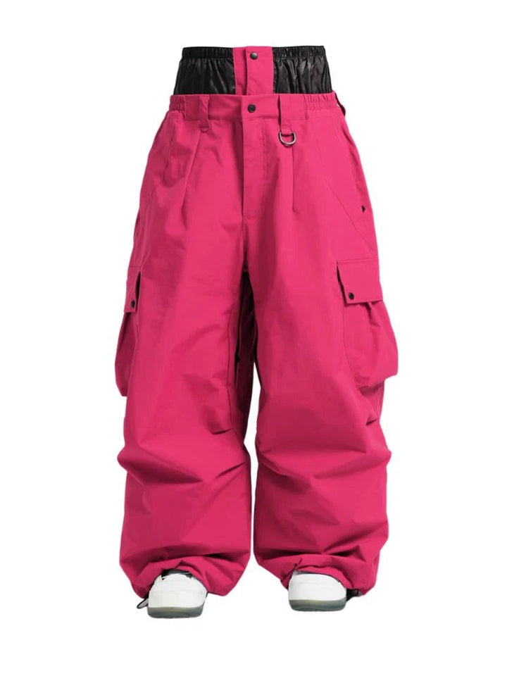 Damskie Spodnie Ski Długi Zimowe | Baggy