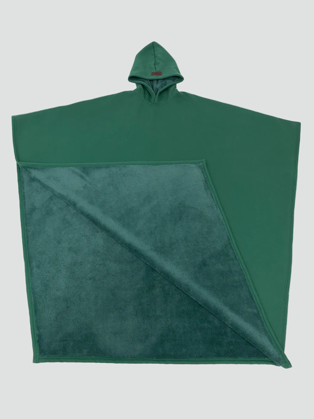 Damskie Poncho Koc Zimowa | z Kapturem