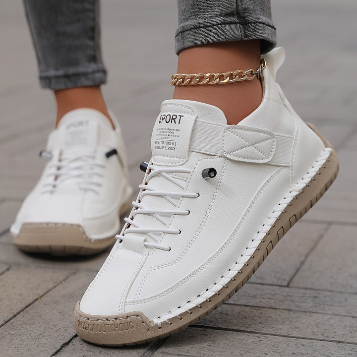 Damskie Płaskie Sneakersy | Do Chodzenia