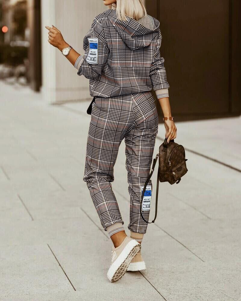 Damski Zestaw Geometryczny | Casual