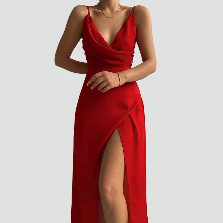 Damska Elegancka Sukienka Wieczorowa | Maxi