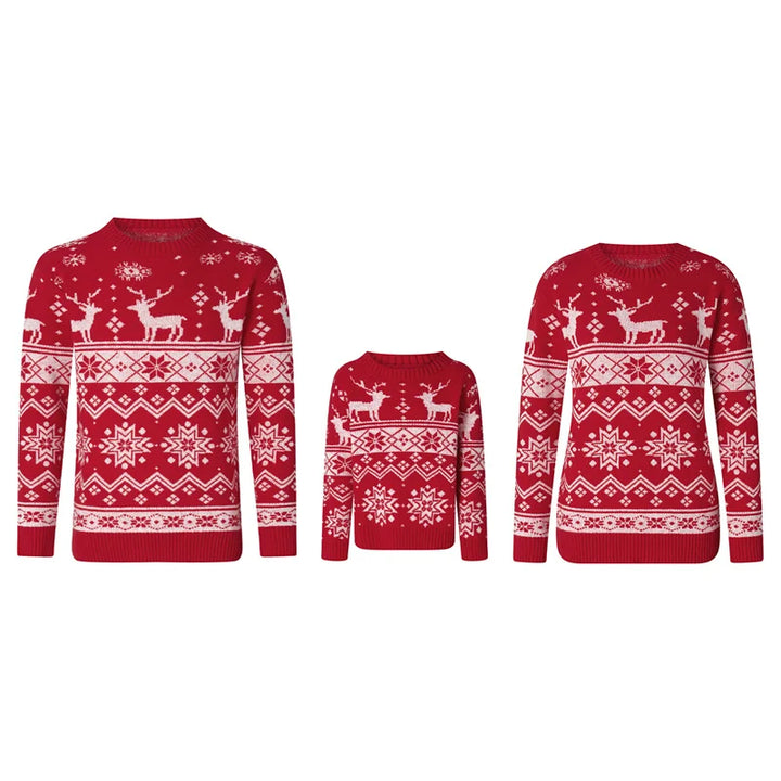 Rodzinny Sweter Świąteczny Zimowy | Fair Isle