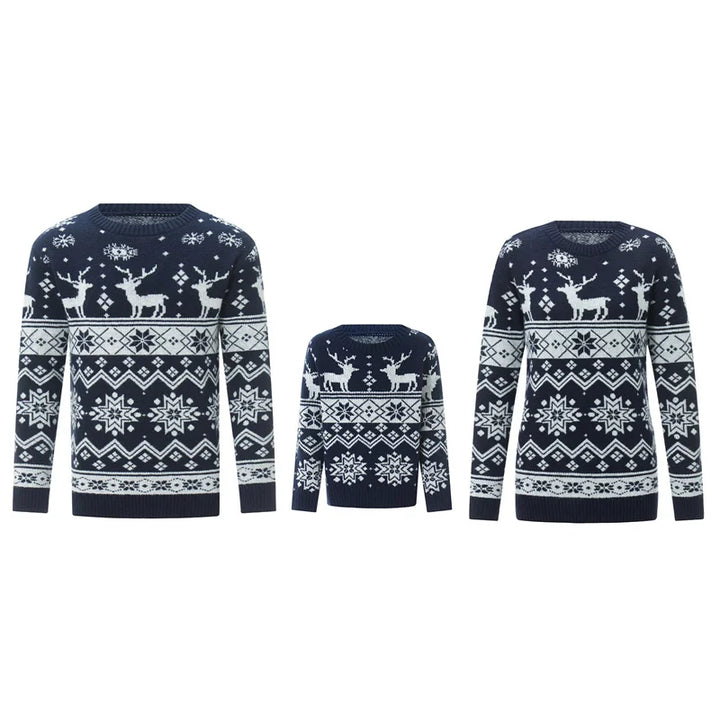 Rodzinny Sweter Świąteczny Zimowy | Fair Isle