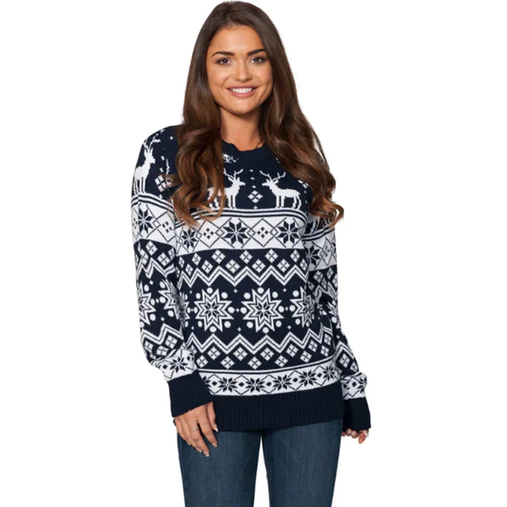 Rodzinny Sweter Świąteczny Zimowy | Fair Isle
