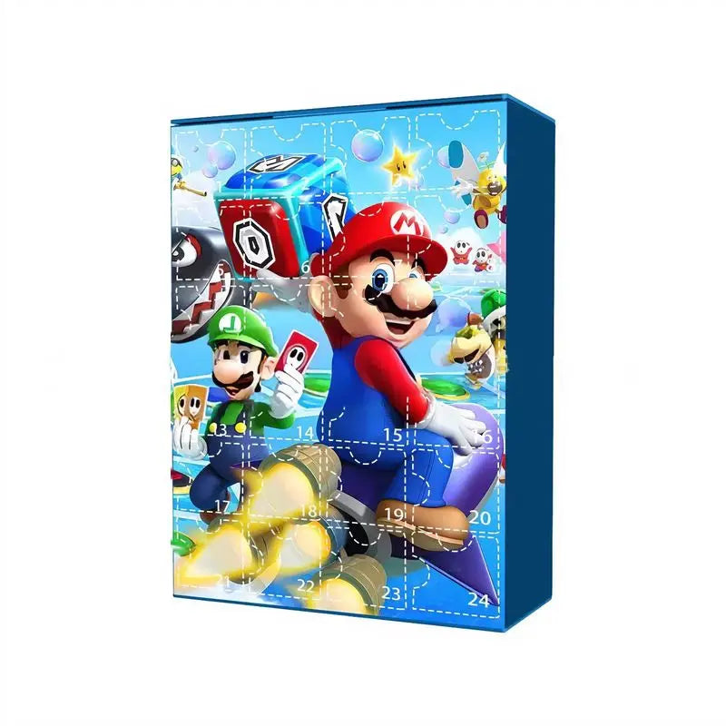 Kalendarz Adwentowy Super Mario z Zabawkami | Świąteczny