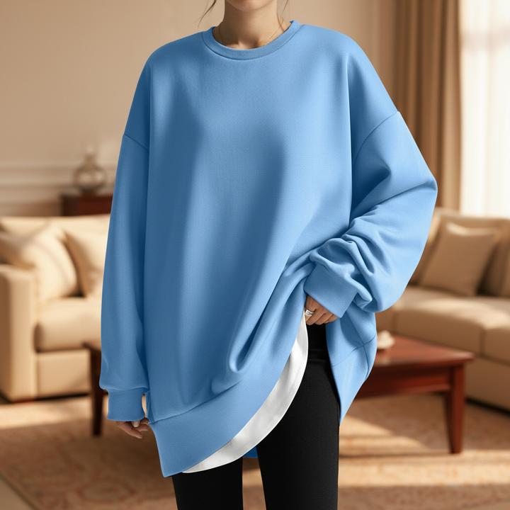 Damska Bluza Oversize | Długi Rękaw