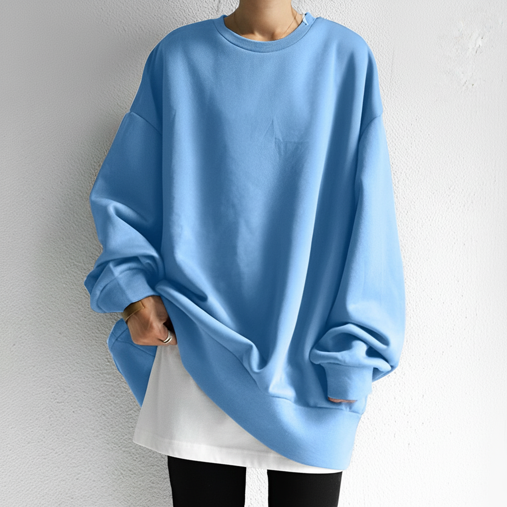 Damska Bluza Oversize | Długi Rękaw