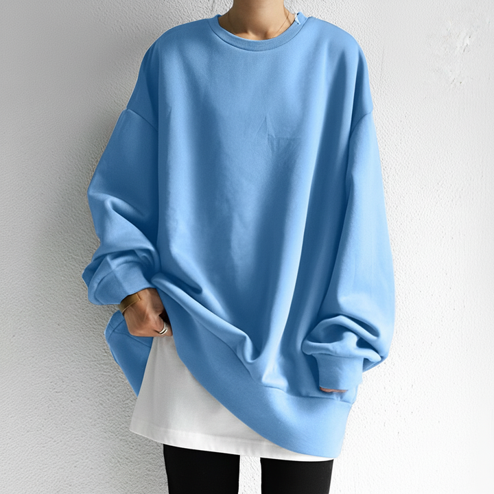 Damska Bluza Oversize | Długi Rękaw