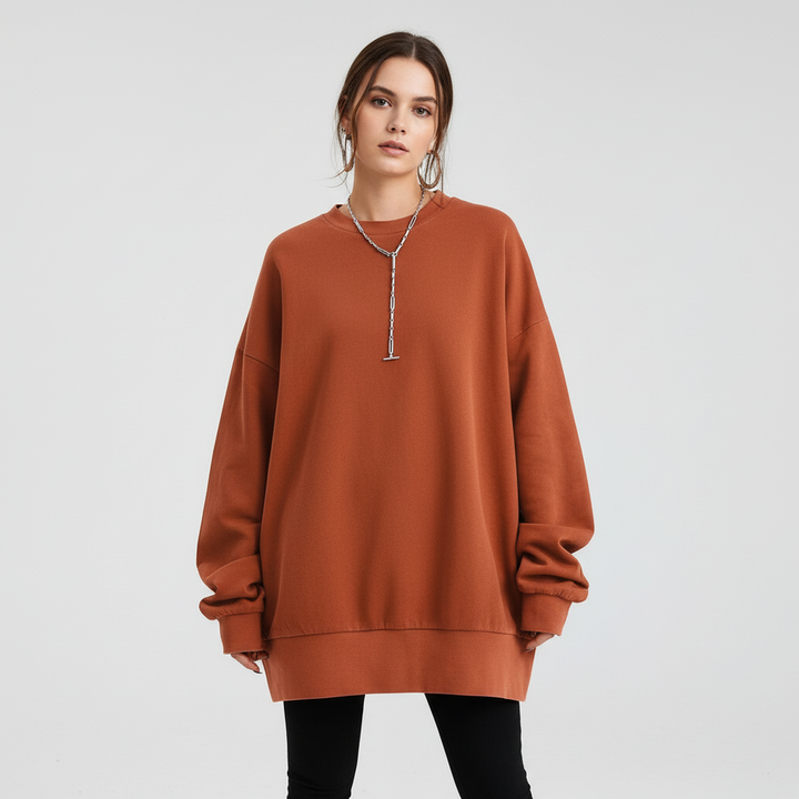 Damska Bluza Oversize | Długi Rękaw