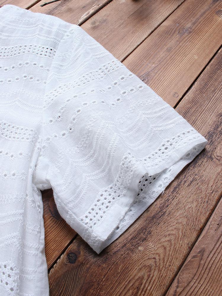 Damska Letnia Bluzka | Henley