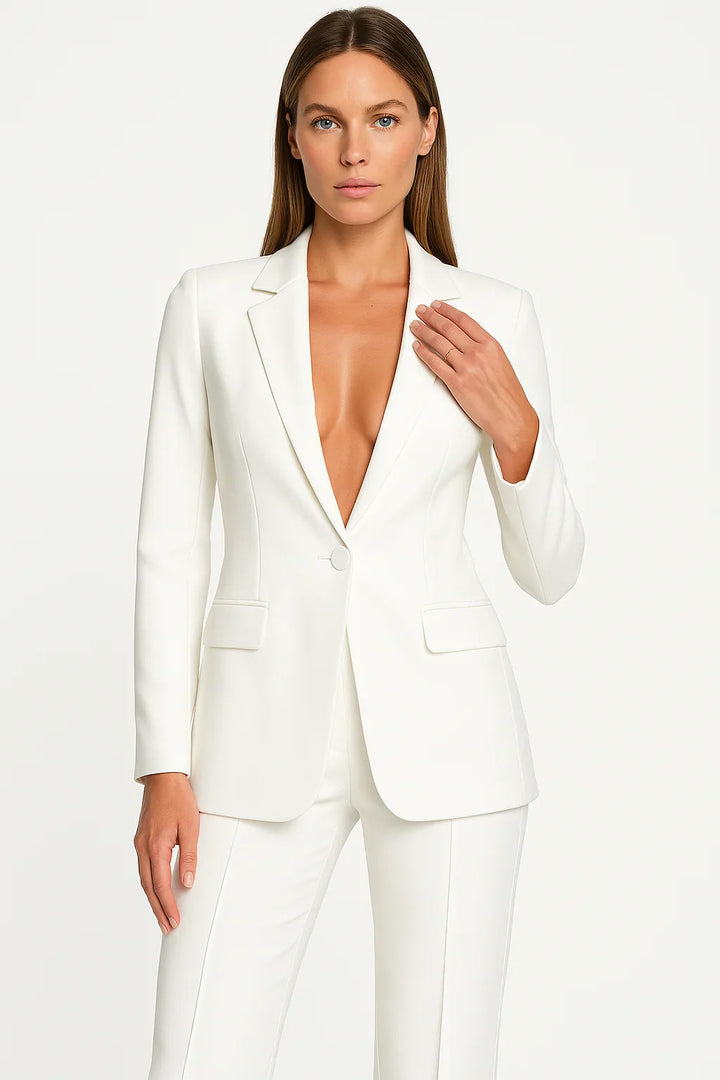 Damski Elegancki Formalny Komplet | Dwuczęściowy