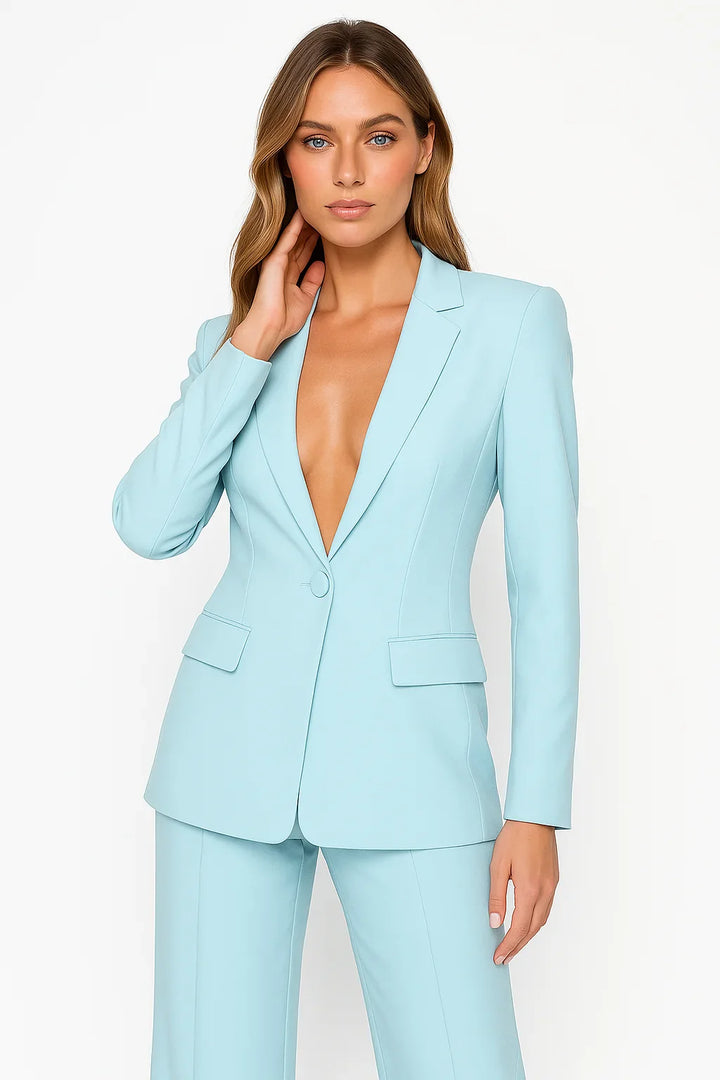 Damski Elegancki Formalny Komplet | Dwuczęściowy