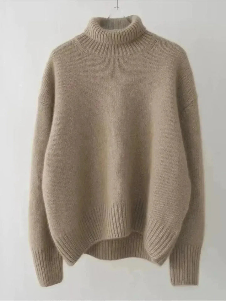 Damski Sweter Golf Zimowy | Elegancki