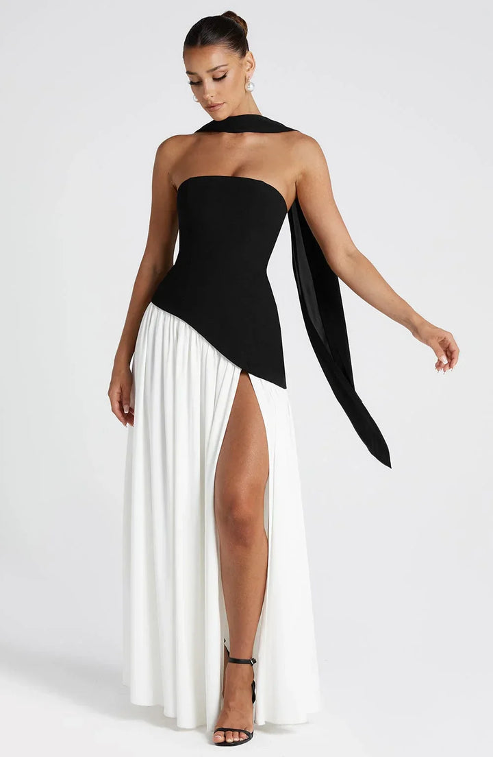 Damska Elegancka Balowa Sukienka | Maxi